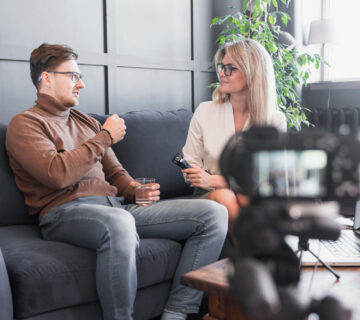 Conducting an Interview series on social media