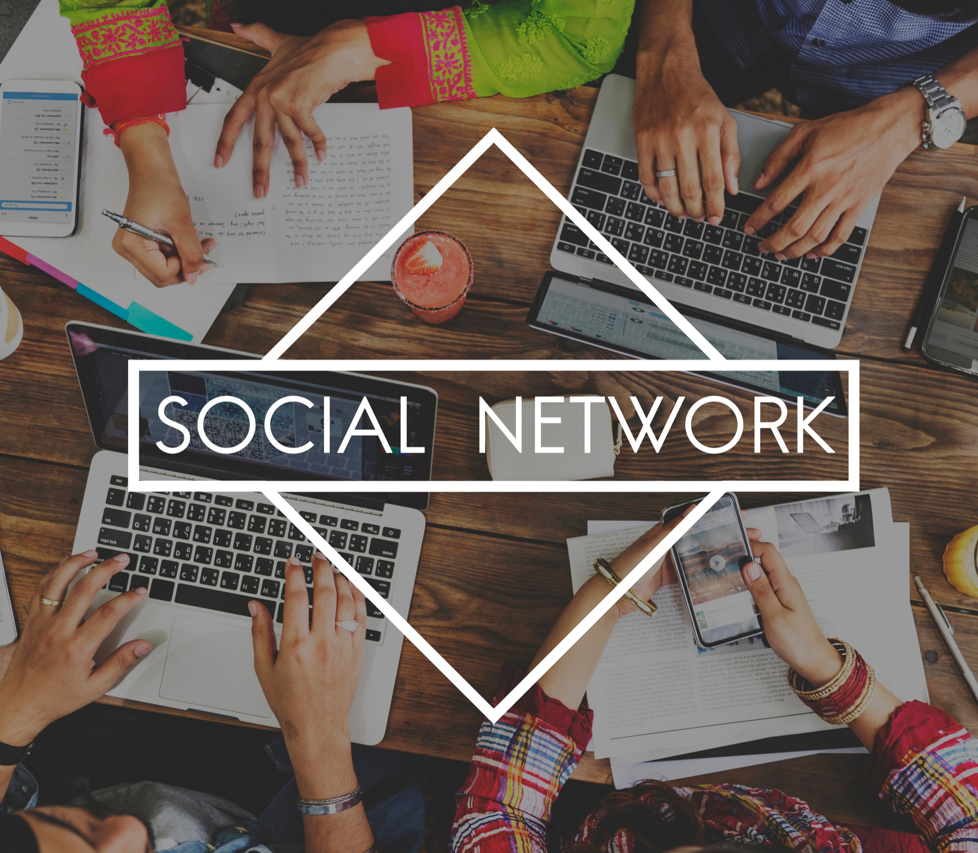 Private professional networks as a new type of social media