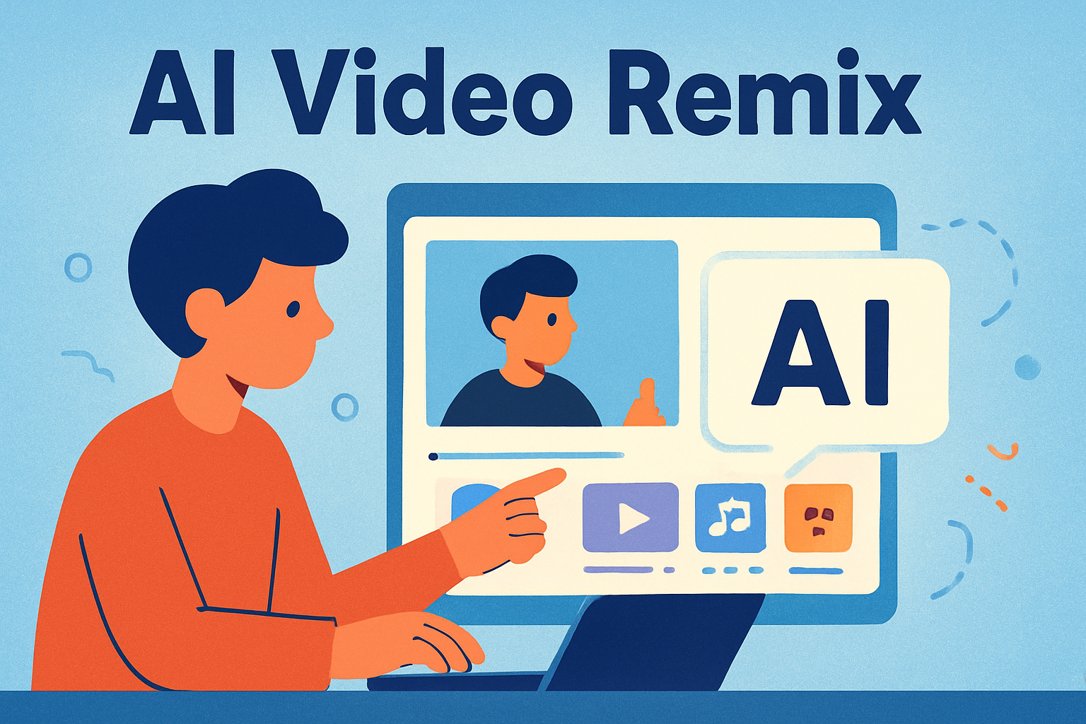AI video remix