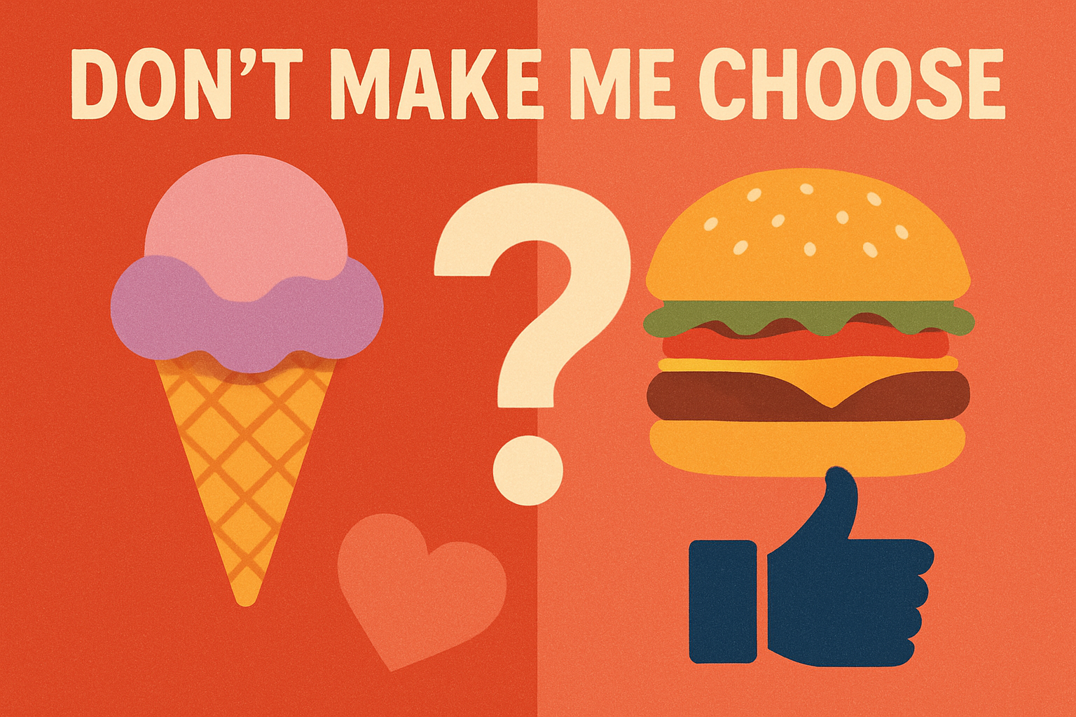 Don’t Make Me Choose