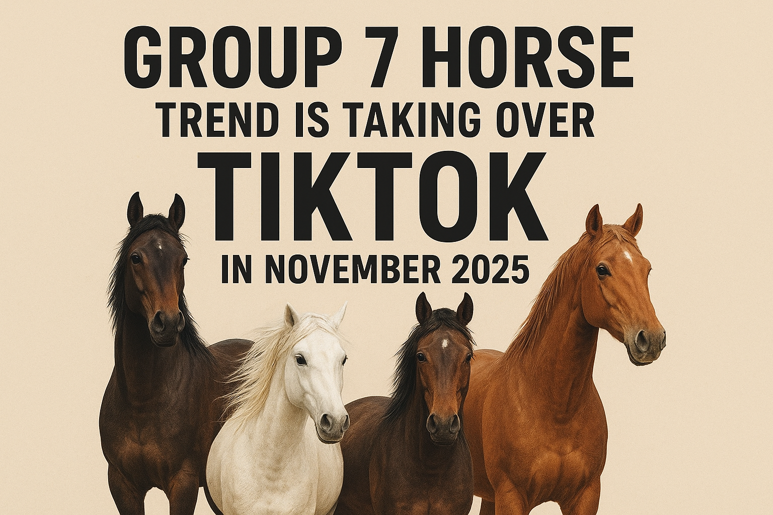 Group 7 Horse trend