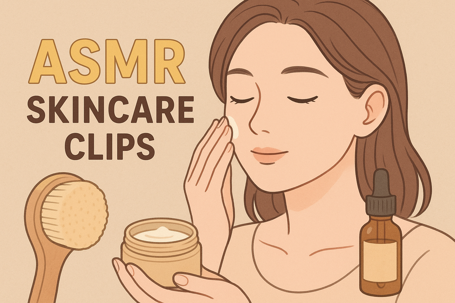 ASMR Skincare Clips